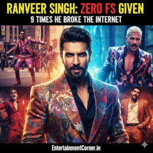 Ranveer Singh's Bold Fashion And Viral Dance In Middle Of The Road On EntertainmentCorner.in