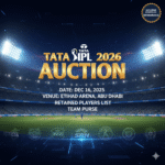 TATA IPL 2026 Auction Date and Venue Abu Dhabi